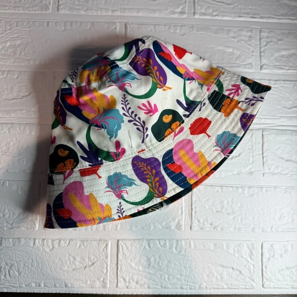 New Disney The Little Mermaid Adult Colorful Reversable Bucket Hat
